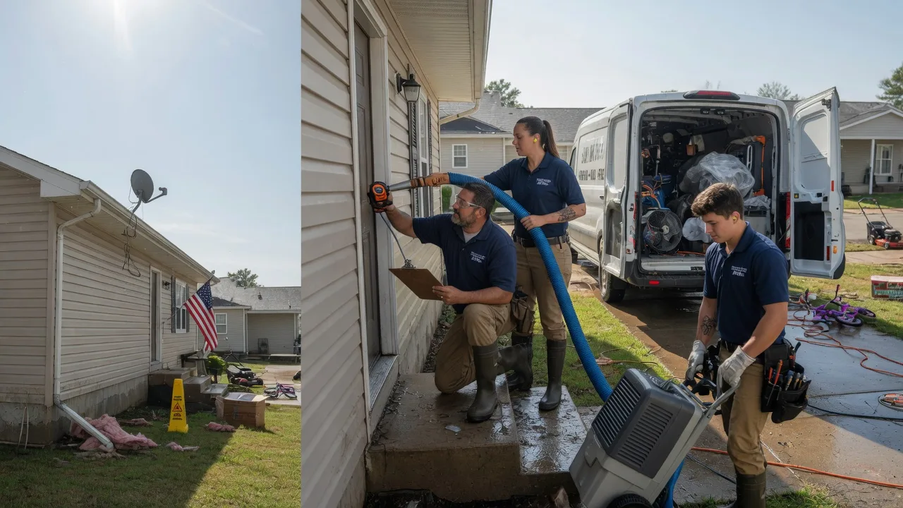 Ceiling Water Damage Restoration in Hobart, IN near me